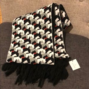 Vera Bradley Scottie Dog Scarf NWT